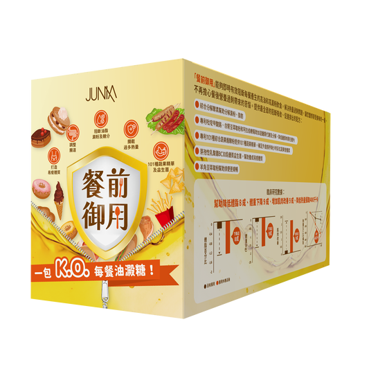 餐前御用™口嚼片(Premeal Block™) 1盒30包 - K.O.每餐油澱糖!