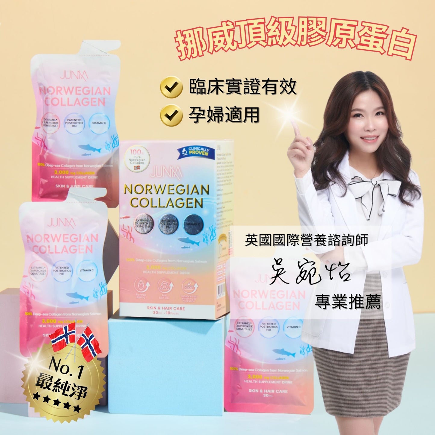 【美肌抗老瘦身1個月套裝】代餐2盒+膠原蛋白飲3盒