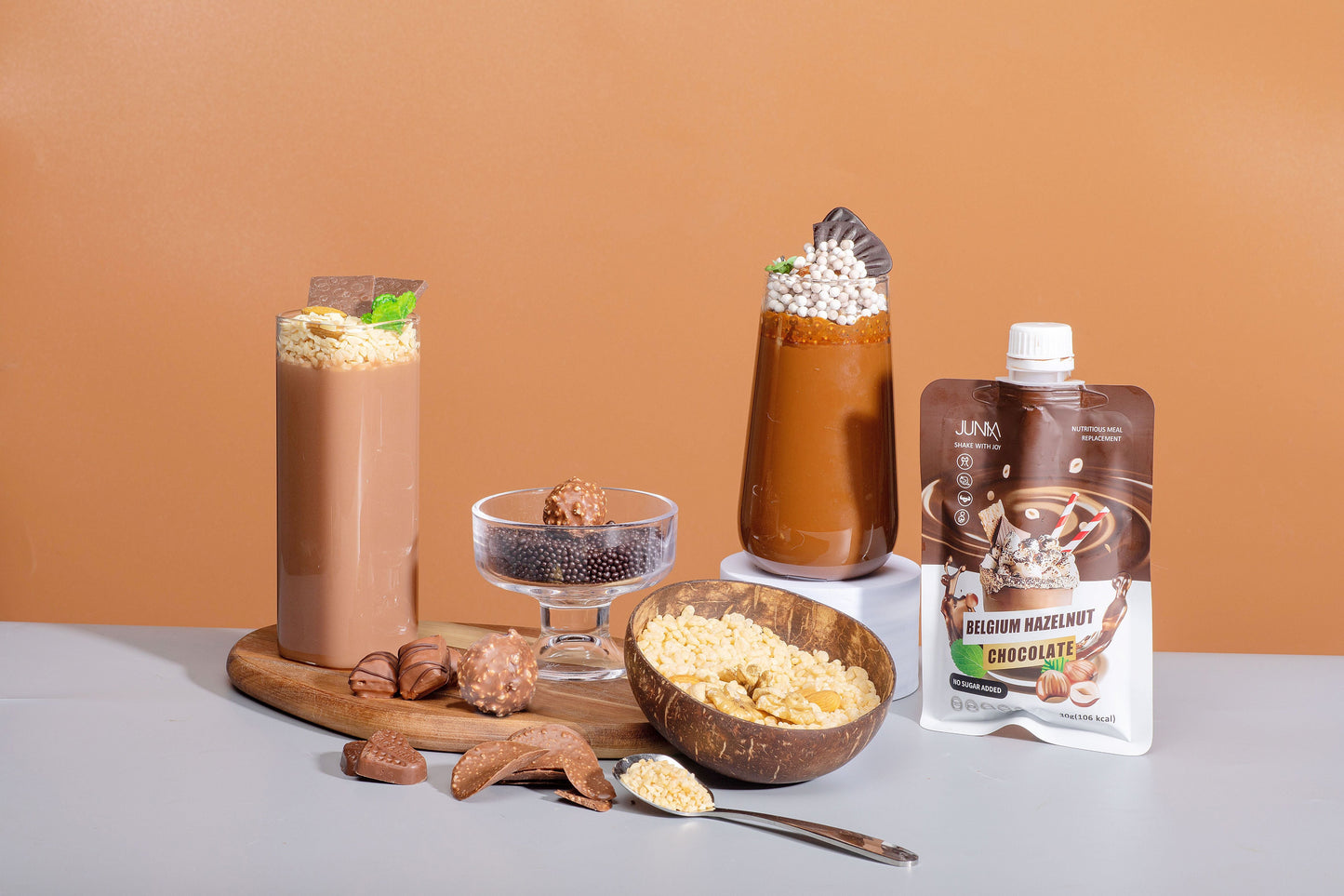 [7 packs]JUMIA Nutritious Meal Replacement Milkshake- Hazelnut Chocolate
